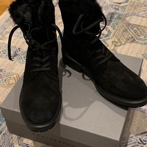 Aquatalia size 11 waterproof Luce shearling boots